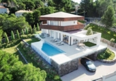 Отдельно стоящий дом с участком на продажу в городе Altea Фото