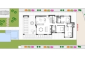 Chalet independiente con terreno en venta en la España, Monforte del Cid, ref: TR264022 foto