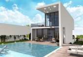 Chalet independiente con terreno en venta en la España, Finestrat, ref: TR151416 foto