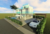 Chalet independiente con terreno en venta en la España, Finestrat, ref: TR151419 foto