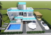 Chalet independiente con terreno en venta en la España, Finestrat, ref: TR137220 foto