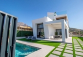 Chalet independiente con terreno en venta en la España, Finestrat, ref: TR348446 foto