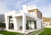 Chalet independiente con terreno en venta en la España, Finestrat, ref: TR348446 foto