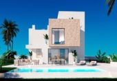 Chalet independiente con terreno en venta en la España, Finestrat, ref: TR245608 foto