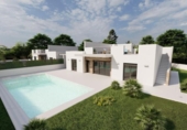 Chalet independiente con terreno en venta en la España, Torre-Pacheco, ref: TR138970 foto