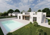 Chalet independiente con terreno en venta en la España, Torre-Pacheco, ref: TR290017 foto