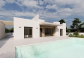 Chalet independiente con terreno en venta en la España, Torre-Pacheco, ref: TR290017 foto