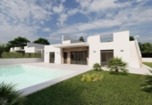 Chalet independiente con terreno en venta en la España, Torre-Pacheco, ref: TR290017 foto