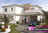 Chalet independiente con terreno en venta en la España, Santa Pola, ref: TR140030 foto