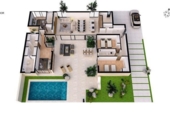 Chalet independiente con terreno en venta en la España, Abanilla, ref: TR327388 foto