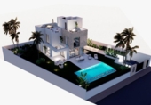 Chalet independiente con terreno en venta en la España, Finestrat, ref: TR198226 foto
