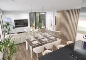 Chalet independiente con terreno en venta en la España, Finestrat, ref: TR221678 foto