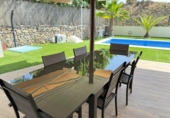 Chalet independiente con terreno en venta en la España, Molina de Segura, ref: TR338866 foto