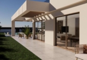 Chalet independiente con terreno en venta en la España, Monforte del Cid, ref: TR247607 foto