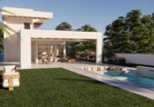 Chalet independiente con terreno en venta en la España, Monforte del Cid, ref: TR247607 foto