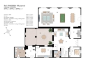 Chalet independiente con terreno en venta en la España, Mutxamel, ref: TR176081 foto