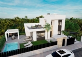 Chalet independiente con terreno en venta en la España, Orihuela, ref: TR152536 foto