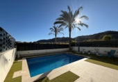 Chalet independiente con terreno en venta en la España, Monforte del Cid, ref: TR229422 foto