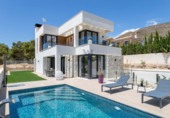 Chalet independiente con terreno en venta en la España, Finestrat, ref: TR138545 foto