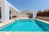 Chalet independiente con terreno en venta en la España, Finestrat, ref: TR275849 foto