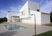 Chalet independiente con terreno en venta en la España, Monforte del Cid, ref: TR243861 foto