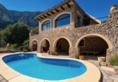 Casa de campo con terreno en venta en la España, Puigpunyent, ref: TR277691 foto