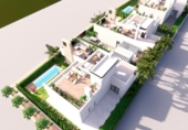 Chalet independiente con terreno en venta en la España, Torre-Pacheco, ref: TR162757 foto