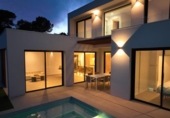 Chalet independiente con terreno en venta en la España, L'Alfàs del Pi, ref: TR340280 foto