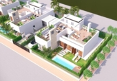 Отдельно стоящий дом с участком на продажу в городе Los Alcázares Фото