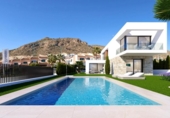 Chalet independiente con terreno en venta en la España, Finestrat, ref: TR221469 foto