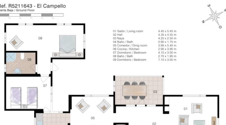 Alicante - el Campello - 975m2