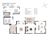 Chalet independiente con terreno en venta en la España, El Campello, ref: TR376930 foto