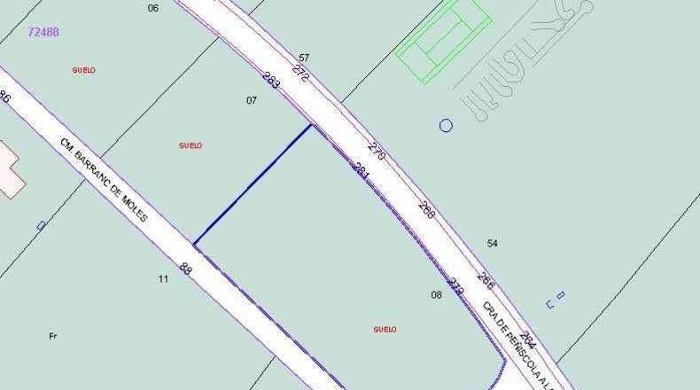 Castellón - Peníscola - 3070m2