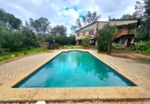 Chalet independiente con terreno en venta en la España, Algaida, ref: TR244010 foto