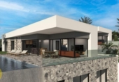 Chalet independiente con terreno en venta en la España, Finestrat, ref: TR163024 foto