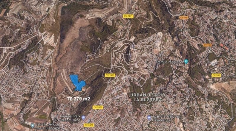 Alicante - Calpe - 70380m2
