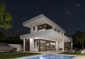 Chalet independiente con terreno en venta en la España, Finestrat, ref: TR145192 foto