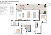 Chalet independiente con terreno en venta en la España, San Juan de Alicante, ref: TR376810 foto
