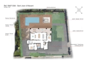 Chalet independiente con terreno en venta en la España, San Juan de Alicante, ref: TR376810 foto
