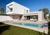 Chalet independiente con terreno en venta en la España, Dehesa de Campoamor, ref: TR244419 foto