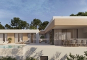 Chalet independiente con terreno en venta en la España, Benitachell, ref: TR159604 foto