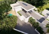 Chalet independiente con terreno en venta en la España, Altea, ref: TR154908 foto