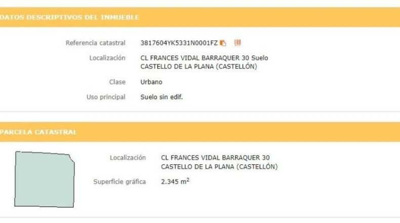 Castellón - Castellón de la Plana - 2345m2