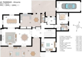 Chalet independiente con terreno en venta en la España, San Juan de Alicante, ref: TR231964 foto