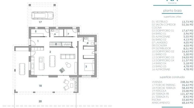 Alicante - Moraira - 800m2