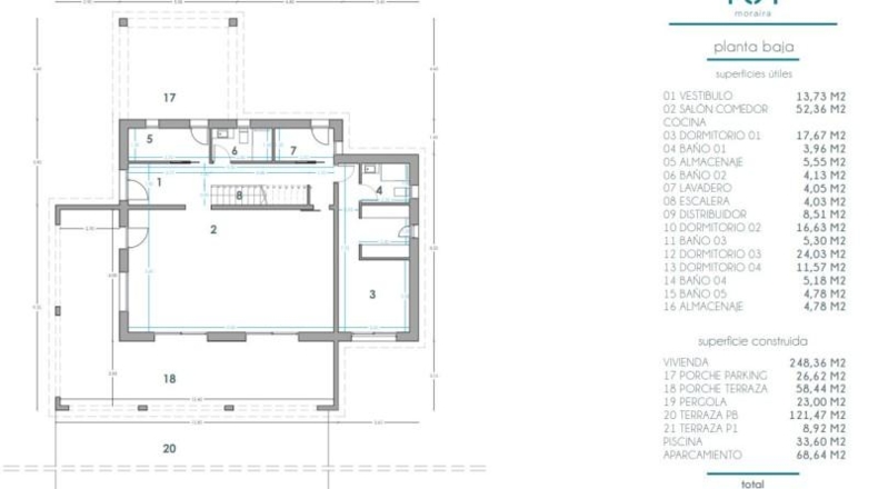 Alicante - Moraira - 800m2