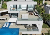Отдельно стоящий дом с участком на продажу в городе Calpe Фото