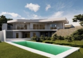 Отдельно стоящий дом с участком на продажу в городе Jávea Фото