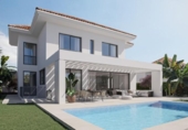 Chalet independiente con terreno en venta en la España, Campo-Mijas, ref: TR240055 foto
