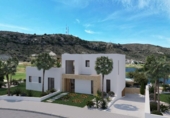 Chalet independiente con terreno en venta en la España, Monforte del Cid, ref: TR311749 foto